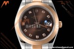 Rolex - Datejust 126301 41mm Oys Smt RG/SS Choco/Dia GDF MY8215