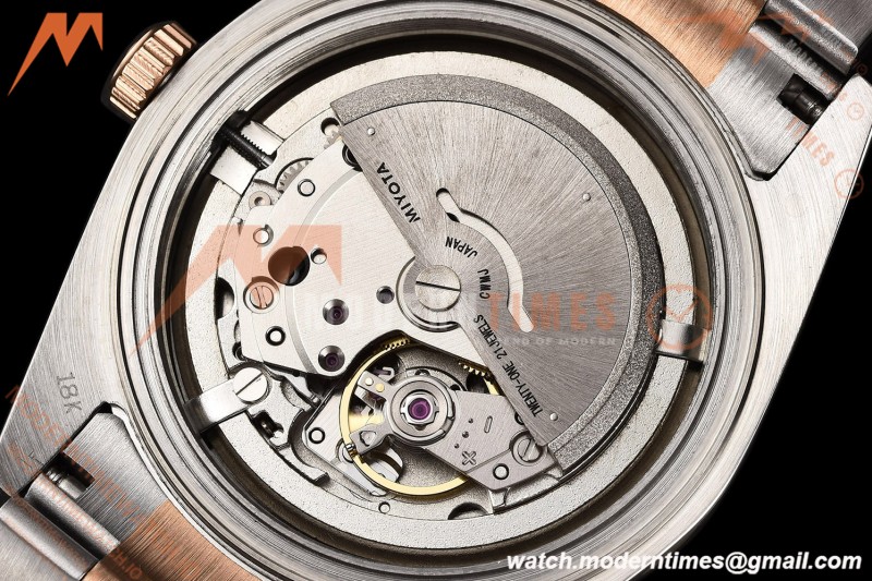 Rolex - Datejust 126301 41mm Oys Smt RG/SS Choco/Dia GDF MY8215