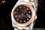 Rolex - Datejust 126301 41mm Oys Smt RG/SS Choco/Dia GDF MY8215