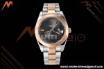 Rolex - Datejust 126301 41mm Oys Smt RG/SS Grey/Rmn GDF MY8215