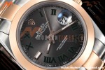 Rolex - Datejust 126301 41mm Oys Smt RG/SS Grey/Rmn GDF MY8215