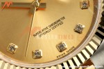 Rolex - Datejust 116233 36mm Jub Flt 316L YG/SS Gold/Dia GMF A2824