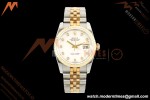 Rolex - Datejust 116233 36mm Jub Flt 316L YG/SS White Mop/Dia GMF A2824 | 롤렉스 - 데이트저스트 116233 36mm 주브 플랫 316L YG/SS 화이트 모프/다이아 GMF A2824