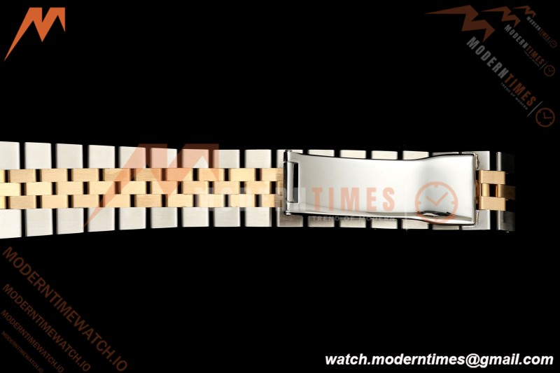 Rolex - Datejust 116233 36mm Jub Flt 316L YG/SS White Mop/Dia GMF A2824 | 롤렉스 - 데이트저스트 116233 36mm 주브 플랫 316L YG/SS 화이트 모프/다이아 GMF A2824
