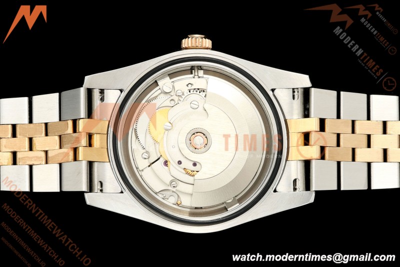 Rolex - Datejust 116233 36mm Jub Flt 316L YG/SS White Mop/Dia GMF A2824 | 롤렉스 - 데이트저스트 116233 36mm 주브 플랫 316L YG/SS 화이트 모프/다이아 GMF A2824