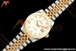 Rolex - Datejust 116233 36mm Jub Flt 316L YG/SS White Mop/Dia GMF A2824 | 롤렉스 - 데이트저스트 116233 36mm 주브 플랫 316L YG/SS 화이트 모프/다이아 GMF A2824