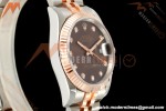 Rolex - Datejust 116231 36mm Jub Flt 316L RG/SS Brn/Dia GMF VR3135 | 롤렉스 - 데이트저스트 116231 36mm 주브 플랫 316L RG/SS 브라운/다이아 GMF VR3135