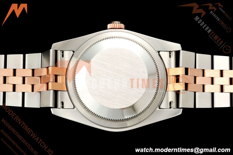 Rolex - Datejust 116231 36mm Jub Flt 316L RG/SS Brn/Dia GMF VR3135 | 롤렉스 - 데이트저스트 116231 36mm 주브 플랫 316L RG/SS 브라운/다이아 GMF VR3135