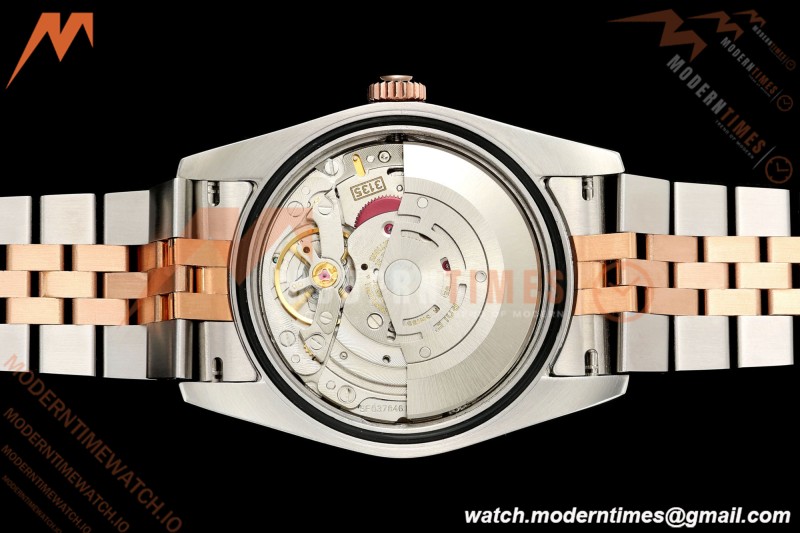 Rolex - Datejust 116231 36mm Jub Flt 316L RG/SS Brn/Dia GMF VR3135 | 롤렉스 - 데이트저스트 116231 36mm 주브 플랫 316L RG/SS 브라운/다이아 GMF VR3135