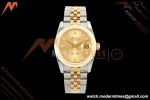 Rolex - Datejust 116233 36mm Jub Flt 316L YG/SS Gold/Dia GMF VR3135 | 롤렉스 - 데이트저스트 116233 36mm 주브 플랫 316L YG/SS 골드/다이아몬드 GMF VR3135
