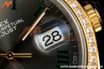 Rolex - Datejust 126283RBR 36mm Jub Diamond 904L YG/SS/DIA Grey/Rmn VSF VS3235 | 롤렉스 - 데이트저스트 126283RBR 36mm 주브 다이아몬드 904L YG/SS/DIA 그레이/Rmn VSF VS3235