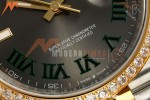 Rolex - Datejust 126283RBR 36mm Jub Diamond 904L YG/SS/DIA Grey/Rmn VSF VS3235 | 롤렉스 - 데이트저스트 126283RBR 36mm 주브 다이아몬드 904L YG/SS/DIA 그레이/Rmn VSF VS3235