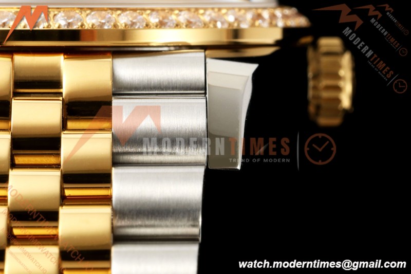 Rolex - Datejust 126283RBR 36mm Jub Diamond 904L YG/SS/DIA Grey/Rmn VSF VS3235 | 롤렉스 - 데이트저스트 126283RBR 36mm 주브 다이아몬드 904L YG/SS/DIA 그레이/Rmn VSF VS3235