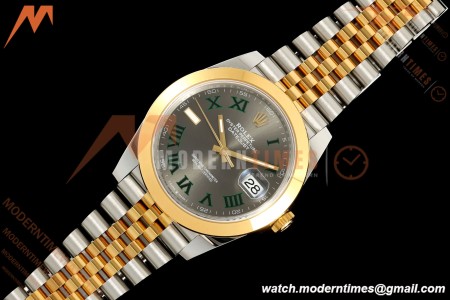 Rolex - Datejust 126303 41mm Jub Smt 904L YG/SS Grey/Rmn VSF VS3235
