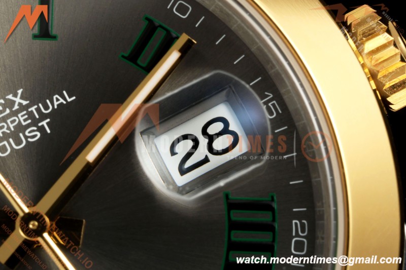 Rolex - Datejust 126303 41mm Jub Smt 904L YG/SS Gold/Stk VSF VS3235 | 롤렉스 - 데이트저스트 126303 41mm 주브 스몰 세컨드 904L YG/SS 그레이/Rmn VSF VS3235