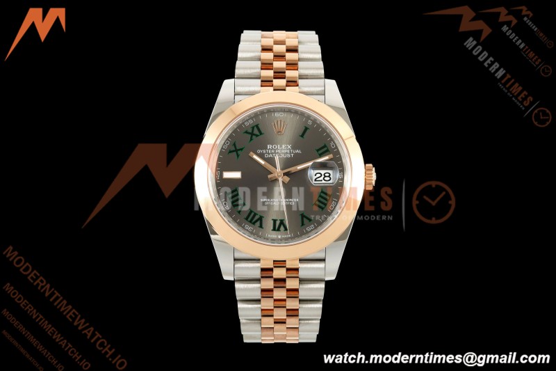 Rolex - Datejust 126301 41mm Jub Smt 904L RG/SS Grey/Rmn VSF VS3235