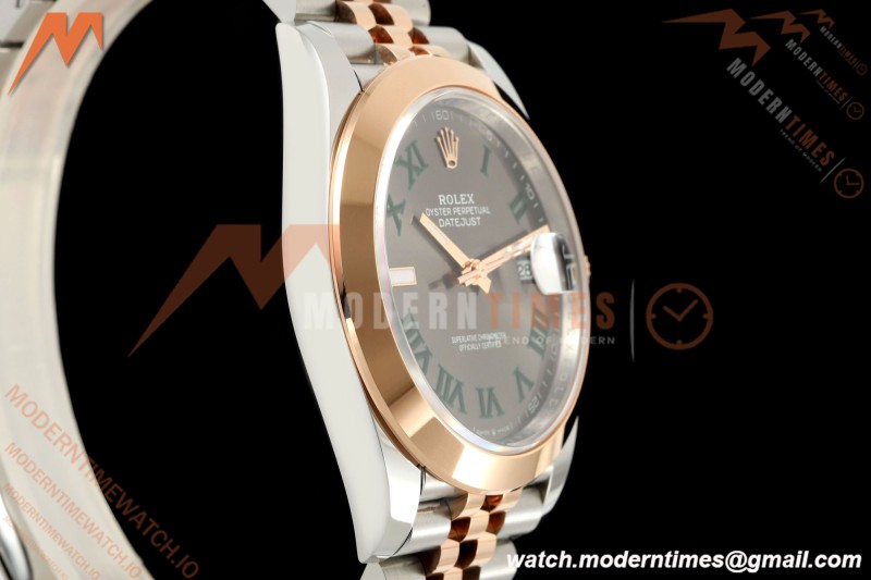 Rolex - Datejust 126301 41mm Jub Smt 904L RG/SS Grey/Rmn VSF VS3235