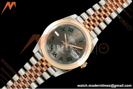 Rolex - Datejust 126301 41mm Jub Smt 904L RG/SS Grey/Rmn VSF VS3235