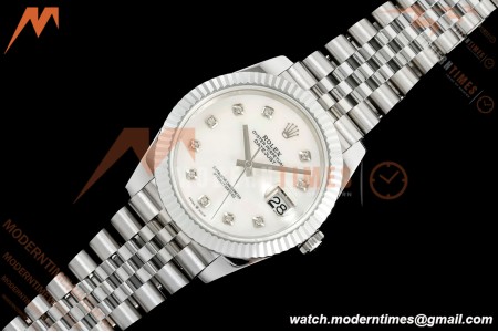 Rolex - Datejust 126334 41mm Gain Weight Jub Flt 904L SS/SS MOP/DIA QF SH3235