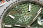 Rolex - Datejust 126334 41mm Gain Weight Jub Flt 904L SS/SS F-Grn/Stk QF SH3235 | 롤렉스 - 데이트저스트 126334 41mm 게인 웨이트 주브 FLT 904L SS/SS 플루티드 그린/Stk QF SH3235