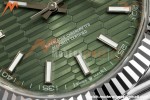 Rolex - Datejust 126334 41mm Gain Weight Jub Flt 904L SS/SS F-Grn/Stk QF SH3235 | 롤렉스 - 데이트저스트 126334 41mm 게인 웨이트 주브 FLT 904L SS/SS 플루티드 그린/Stk QF SH3235
