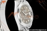 Rolex - Datejust 126334 41mm Gain Weight Jub Flt 904L SS/SS Gray/Dia QF SH3235