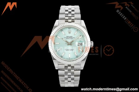 Rolex - Datejust 126334 41mm Gain Weight Jub Flt 904L SS/SS I-Blue/Stk QF SH3235