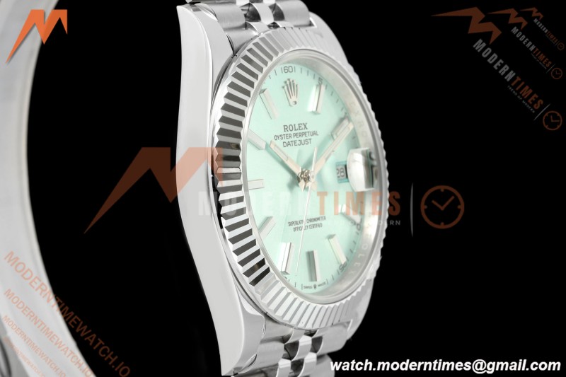 Rolex - Datejust 126334 41mm Gain Weight Jub Flt 904L SS/SS I-Blue/Stk QF SH3235