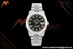 Rolex - Datejust 126334 41mm Gain Weight Jub Flt 904L SS/SS Blk/Dia QF SH3235 | 롤렉스 - 데이트저스트 126334 41mm 게인 웨이트 주브 플랫 904L SS/SS 블랙/다이아 QF SH3235