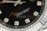 Rolex - Datejust 126334 41mm Gain Weight Jub Flt 904L SS/SS Blk/Dia QF SH3235 | 롤렉스 - 데이트저스트 126334 41mm 게인 웨이트 주브 플랫 904L SS/SS 블랙/다이아 QF SH3235