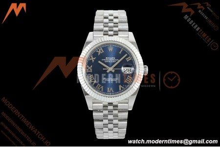 Rolex - Datejust 126334 41mm Gain Weight Jub Flt 904L SS/SS Blu/Rmn QF SH3235