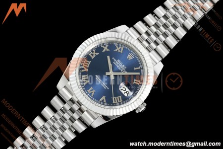 Rolex - Datejust 126334 41mm Gain Weight Jub Flt 904L SS/SS Blu/Rmn QF SH3235