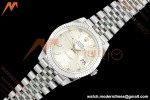 Rolex - Datejust 126334 41mm Gain Weight Jub Flt 904L SS/SS Silv/Stk QF SH3235