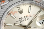 Rolex - Datejust 126334 41mm Gain Weight Jub Flt 904L SS/SS Silv/Stk QF SH3235