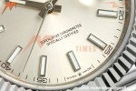 Rolex - Datejust 126334 41mm Gain Weight Jub Flt 904L SS/SS Silv/Stk QF SH3235