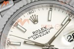 Rolex - Datejust 126334 41mm Gain Weight Jub Flt 904L SS/SS Wht/Stk QF SH3235