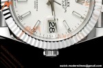 Rolex - Datejust 126334 41mm Gain Weight Jub Flt 904L SS/SS Wht/Stk QF SH3235