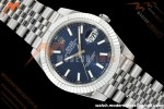 Rolex - Datejust 126334 41mm Gain Weight Jub Flt 904L SS/SS F-Blu/Stk QF SH3235