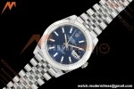 Rolex - Datejust 126334 41mm Gain Weight Jub Flt 904L SS/SS Blu/Stk QF SH3235 | 롤렉스 - 데이트저스트 126334 41mm 게인 웨이트 주브 FLT 904L SS/SS 블루/Stk QF SH3235