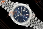 Rolex - Datejust 126334 41mm Gain Weight Jub Flt 904L SS/SS Blu/Stk QF SH3235 | 롤렉스 - 데이트저스트 126334 41mm 게인 웨이트 주브 FLT 904L SS/SS 블루/Stk QF SH3235