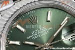 Rolex - Datejust 126334 41mm Gain Weight Jub Flt 904L SS/SS Grn/Stk QF SH3235