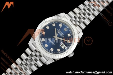Rolex - Datejust 126334 41mm Gain Weight Jub Flt 904L SS/SS Blu/Dia QF SH3235