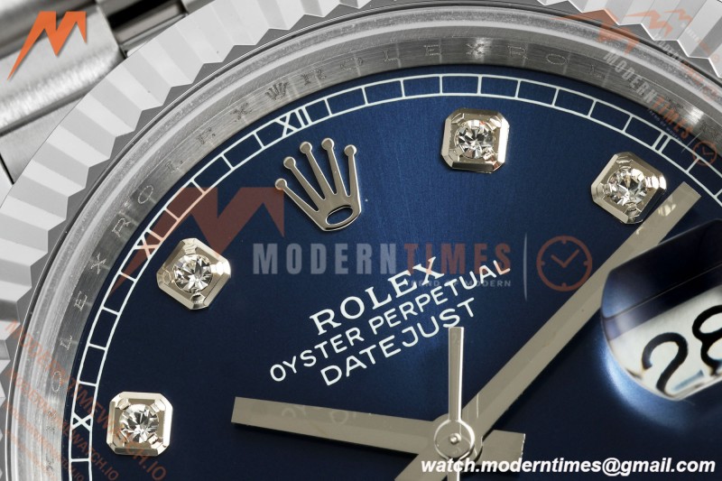 Rolex - Datejust 126334 41mm Gain Weight Jub Flt 904L SS/SS Blu/Dia QF SH3235
