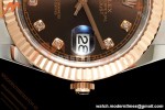Rolex - Datejust 126331 41mm 904L Gold Wrapped Oys Flt RG/SS Brn/Dia BJF SH3235
