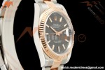 Rolex - Datejust 126331 41mm 904L Gold Wrapped Oys Flt RG/SS F-Grey/Stk BJF SH3235