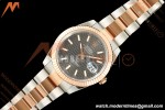 Rolex - Datejust 126331 41mm 904L Gold Wrapped Oys Flt RG/SS F-Grey/Stk BJF SH3235