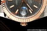 Rolex - Datejust 126331 41mm 904L Gold Wrapped Oys Flt RG/SS F-Grey/Stk BJF SH3235