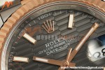 Rolex - Datejust 126331 41mm 904L Gold Wrapped Oys Flt RG/SS F-Grey/Stk BJF SH3235