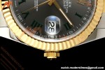 Rolex - Datejust 126333 41mm Wimbledon 904L Gold Wrapped Oys Flt YG/SS Grey/Rmn BJF SH3235