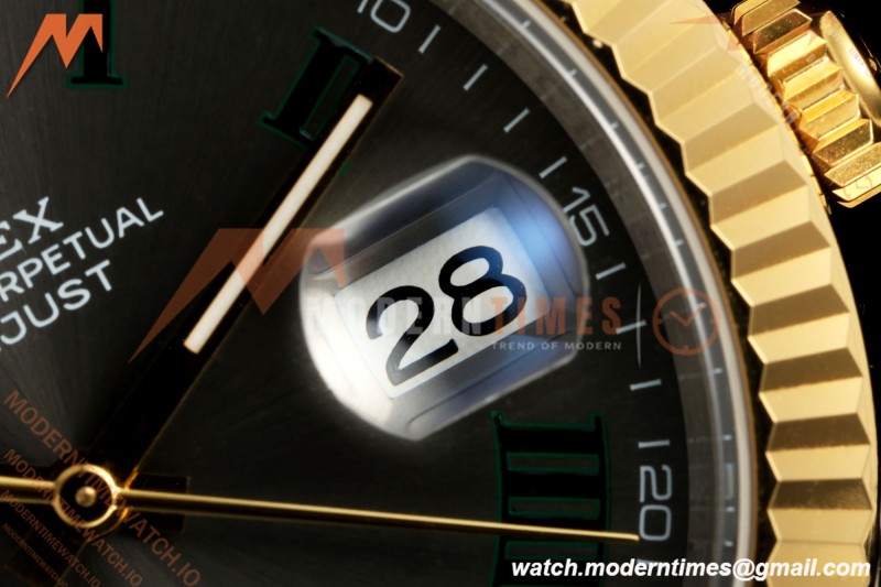 Rolex - Datejust 126333 41mm Wimbledon 904L Gold Wrapped Oys Flt YG/SS Grey/Rmn BJF SH3235